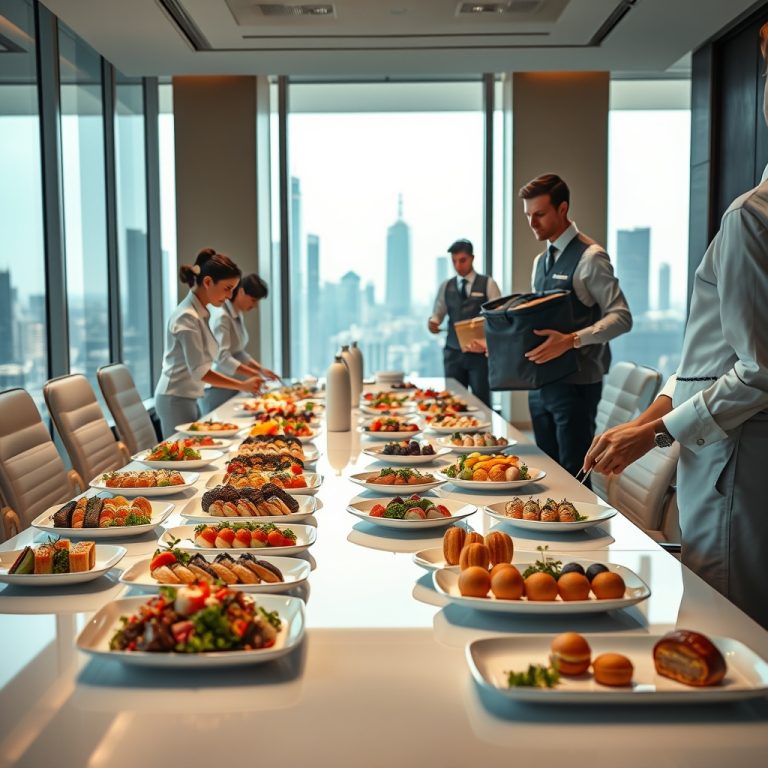 The Art of the Invisible Spread: How Corporate Catering Logistics Shape Perception and Performance