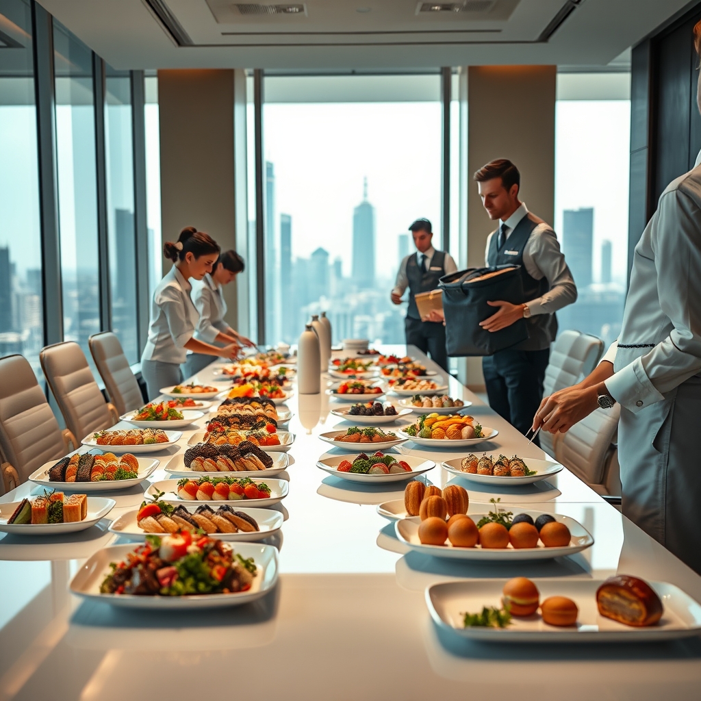 The Art of the Invisible Spread: How Corporate Catering Logistics Shape Perception and Performance