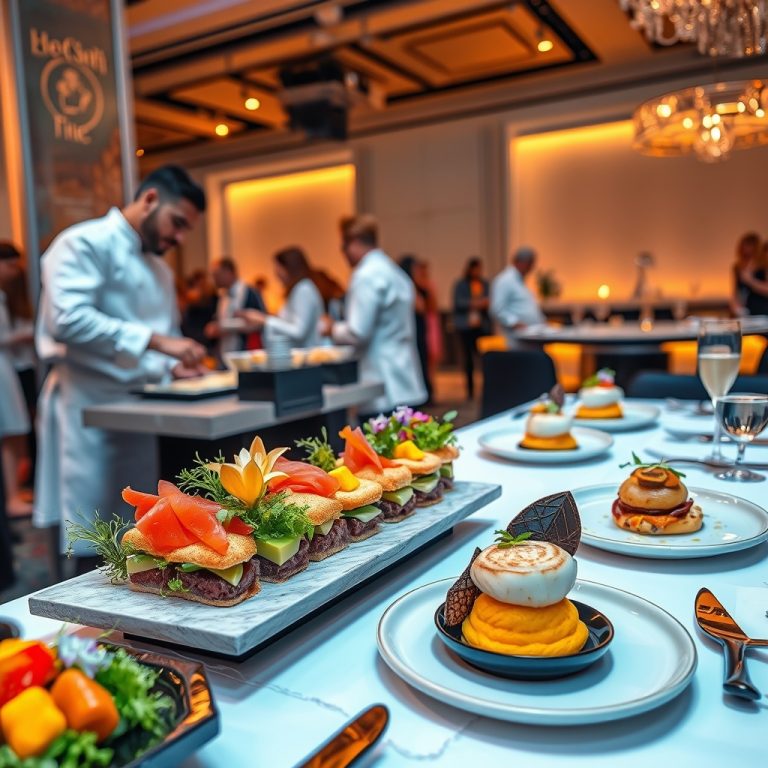 Crafting Connections: How Interactive Food Stations and Modern Food Staging Redefine Event Dining