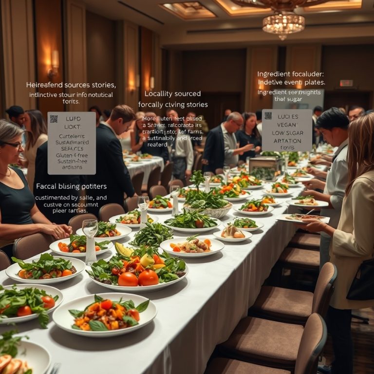 Ethical Sourcing and Nutritional Customization: The Heart of Modern Event Catering