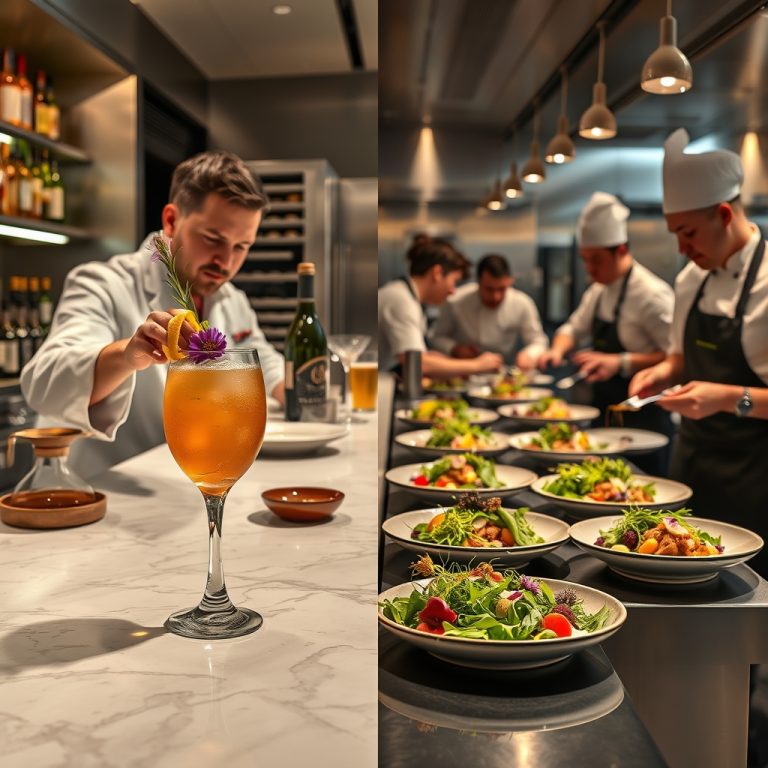 The Alchemy of Flavor: How Bespoke Beverage Pairing and Efficient Kitchen Workflows Create Magic in Event Catering