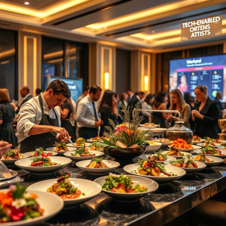 The Future of Event Dining: Where Technology Meets Tailored Culinary Experiences