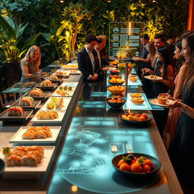 The Science of Sensory Delight: How Modern Food Staging and Interactive Stations Create Unforgettable Events