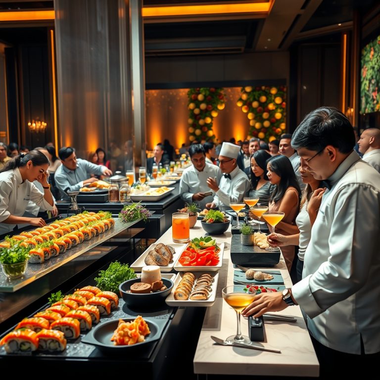 The Alchemy of Experience: How Interactive Food Stations and Bespoke Beverage Pairings Craft Unforgettable Event Dining