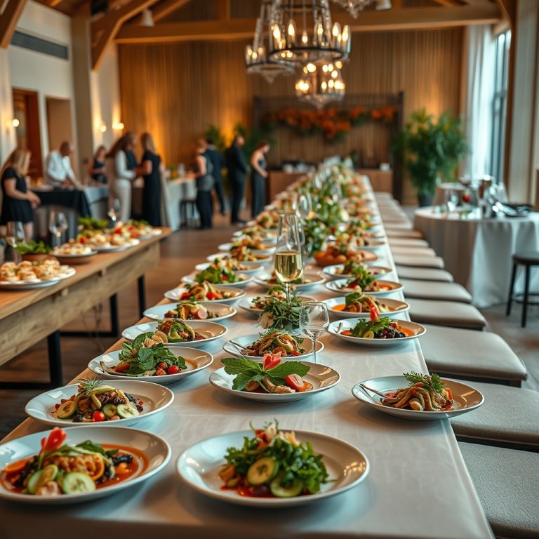 The Harmony of Taste and Responsibility: How Sustainable Catering Practices and Sensory Food Presentation Are Redefining Modern Events