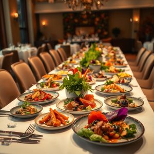 Harmonizing Taste and Responsibility: The Art of Sustainable and Sensory-Driven Event Catering